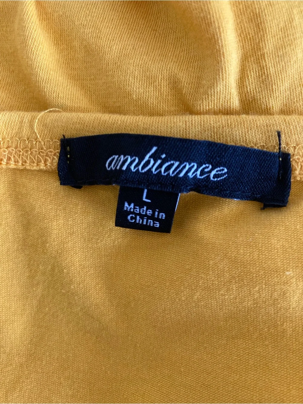 Ambiance Mustard Yellow Ruffle Off-Shoulder One-Piece Swimsuit